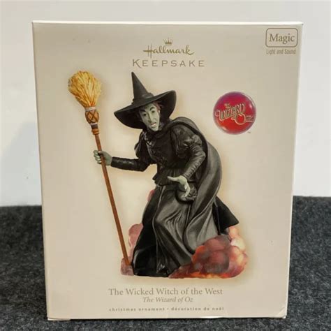 Embrace the Villainous Spirit with a Wicked Witch of the West Ornament